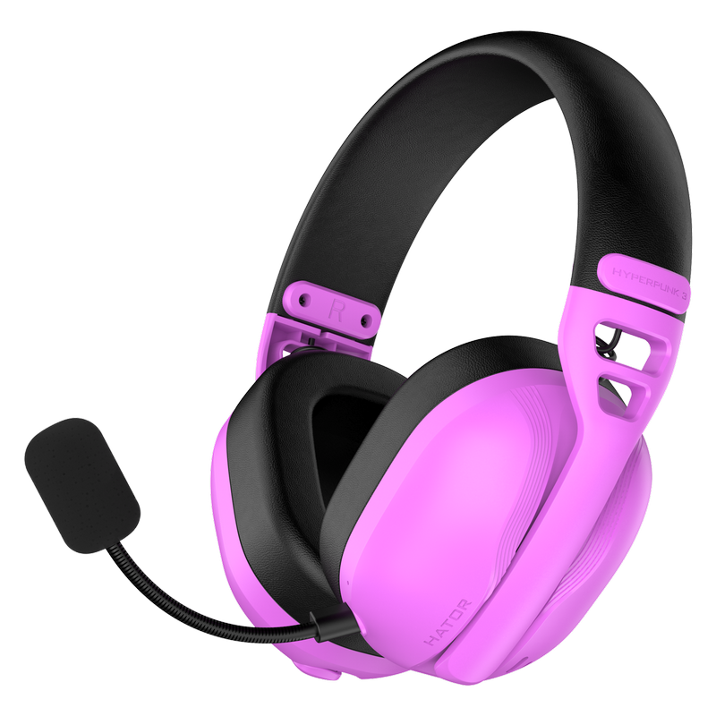 Gaming Headset HATOR Hyperpunk 3 wireless (ESH19) cyber violet