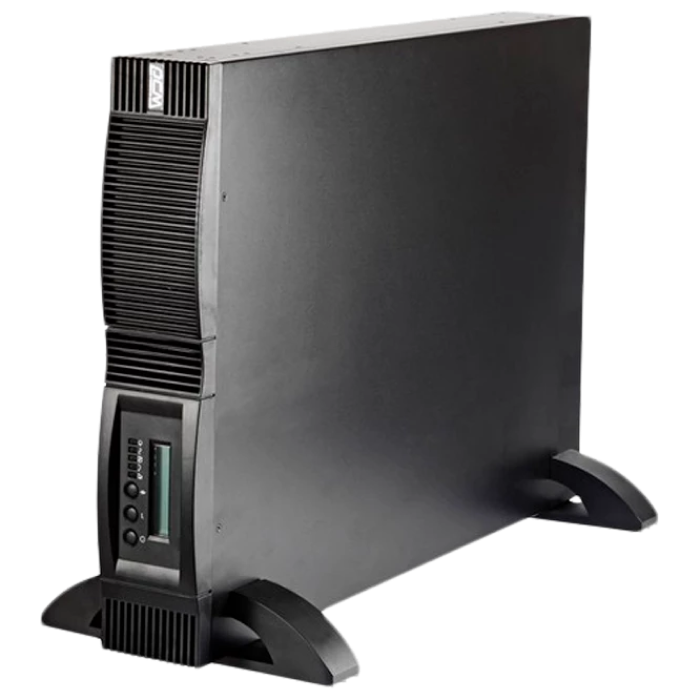 UPS PowerCom VRT-2000, Rack&Tower, 2000VA/1800W, Online, LCD, USB,SNMP SLOT, Ex. Batt. Con., 2xSchuko