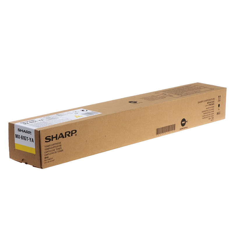 Toner Sharp MX-61GTYA, Yellow