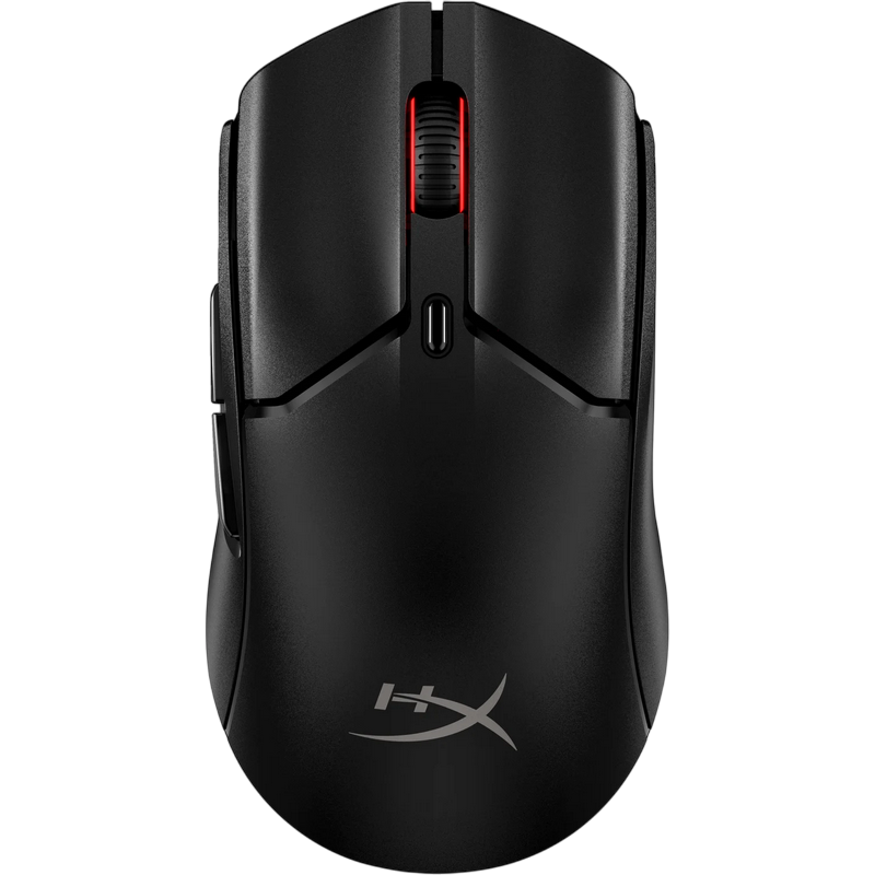 Gaming Wireless Mouse HyperX Pulsefire Haste 2 mini , 26k dpi, 6 buttons, 650IPS, 50G, 59g, 100h, Ambidextrous, Onboard Mem., RGB, 1.8m, 2.4+BT, Black