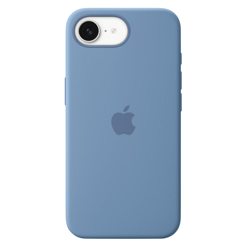 iPhone 16e Silicone Case - Winter Blue