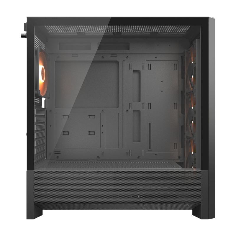 Case ATX Cougar MX230 RGB w/o PSU 3x120front 1x120rear ARGB, Tempered Glass 1xTypeC 3xUSB3.0 2x2.5" 2x3.5", Black