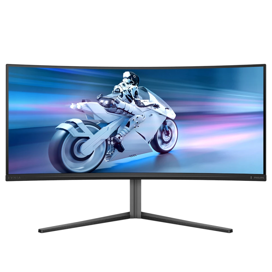 34" PHILIPS Evnia 34M2C6500,Black,Curved QD-OLED,3440x1440,175Hz,AdaptiveSync,0.03msGTG,1000cd,HDR,HDMI+DP+USB