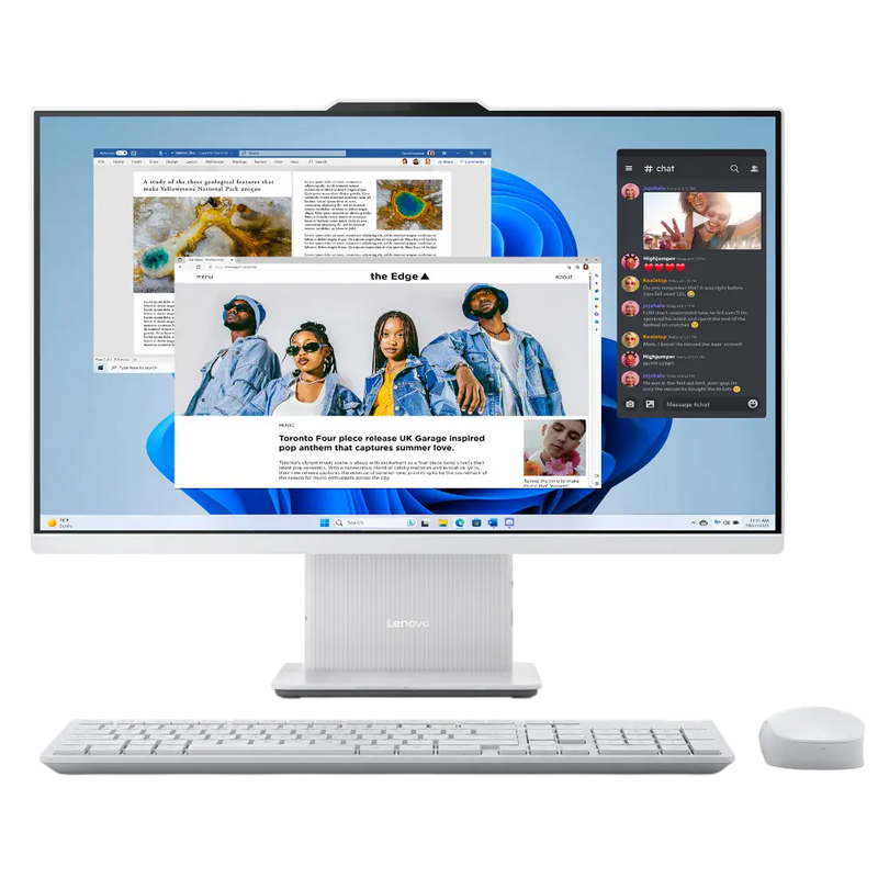 Lenovo AIO IdeaCentre 3 27AKP10 Cloud Grey (27" FHD IPS 300nits Ryzen 7 250 3.3-5.1GHz, 16GB, 512GB, wireless KB&MS, No OS)
