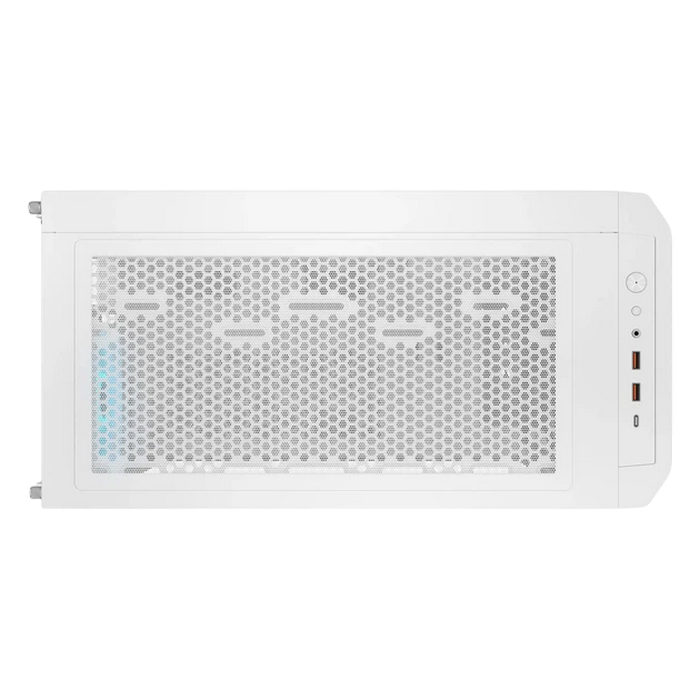 Case EATX Cougar Airface FLO RGB w/o PSU, 2x180mm, 1x120mm, ARGB PWM, TG, Front Mesh, 2xUSB3.0 1xUSB-C, 1x2.5", 2x3.5", White