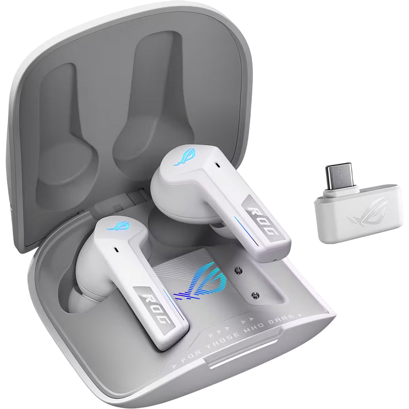 Gaming Wireless Headphones Asus ROG Cetra SpeedNova, White