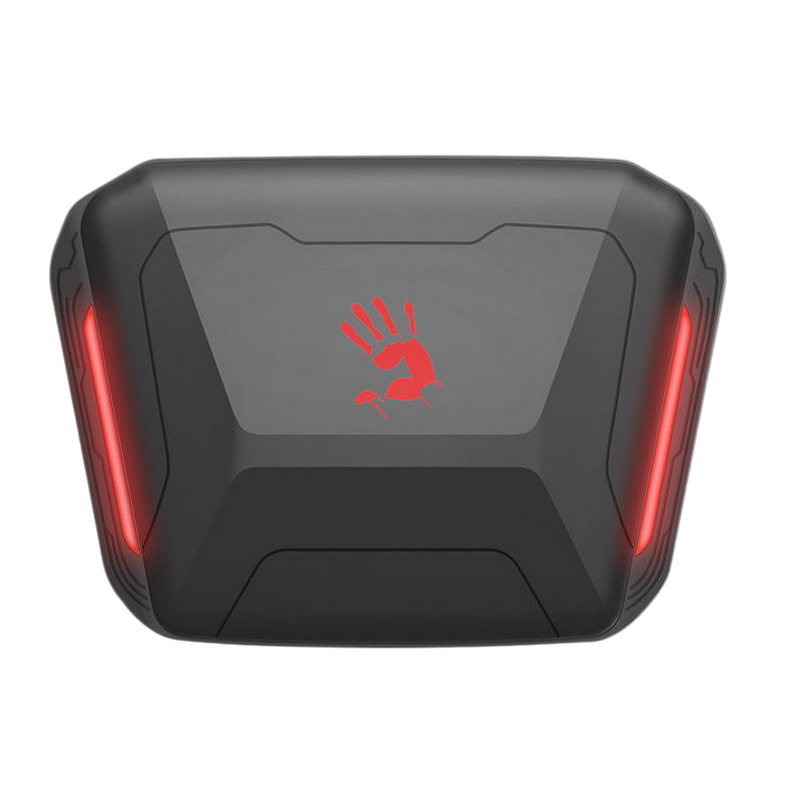 Gaming Wireless Earphones Bloody M70, 6 mm driver, 16 Ohm, 99db, 9g/47g, 60/400 mAh, 6h+18h, ENC, Independent Transmission, IPX4, BT 5.0, Black/Red