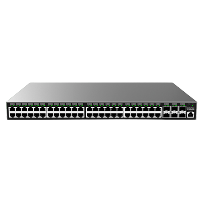 48-port 10/100/1000Mbps Managed Switch Grandstream "GWN7806",6xSFP+, Console Port