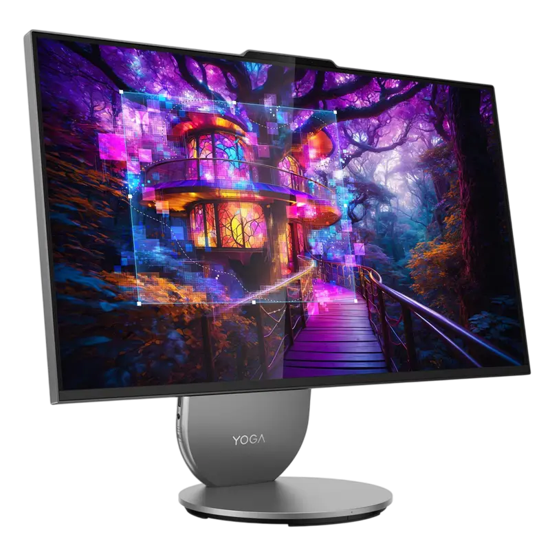 Lenovo AIO Yoga 27IAH10 (27" QHD IPS 400nits Core Ultra 9 285H 2.9-5.4GHz, 32GB, 1TB SSD, Geforce RTX4050 6GB, Wireless KB&MS, Win 11 Pro)