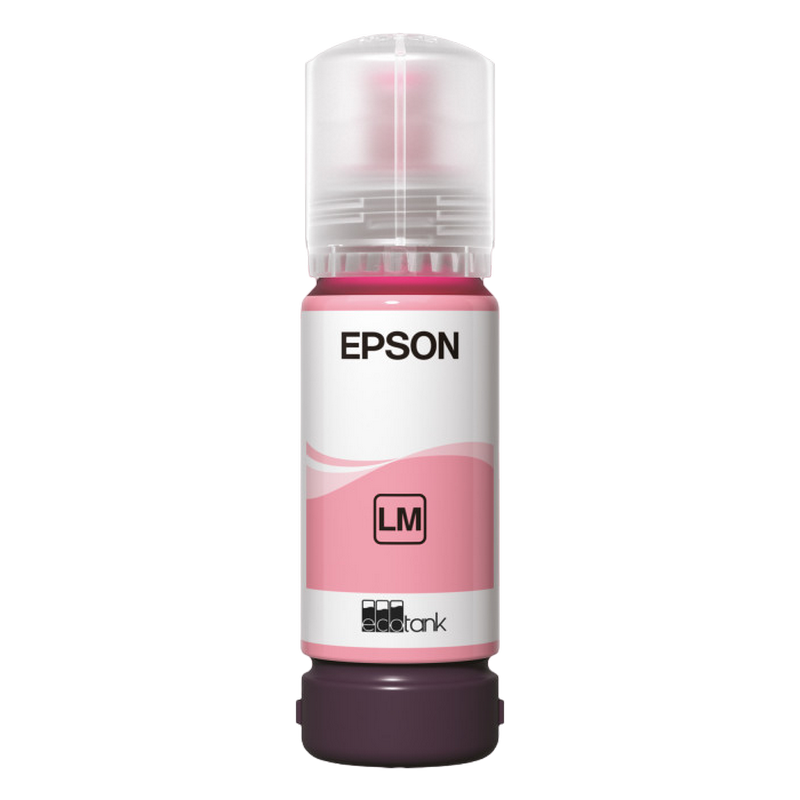 Ink Epson C13T09C64A, 108 EcoTank Light Magenta ink bottle
