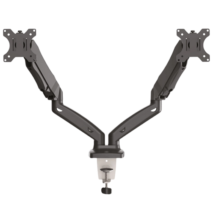 Table/desk stand for 2 monitors Barkan M142P, 13"-29" 75x75,100x100, up to 12kg