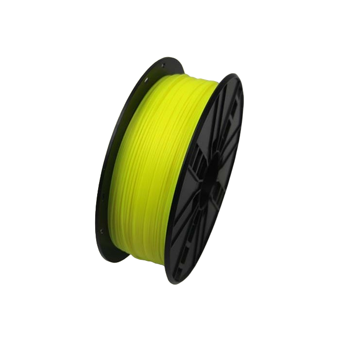 PLA 1.75 mm, Flame-bright Yellow Filament, 1 kg, Gembird, 3DP-PLA1.75-01-FY