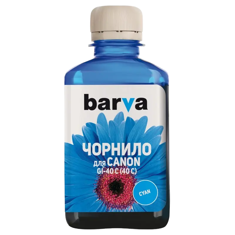 Ink Barva for G series Canon Cyan (GI-40 C) 180gr (CGI40-748)