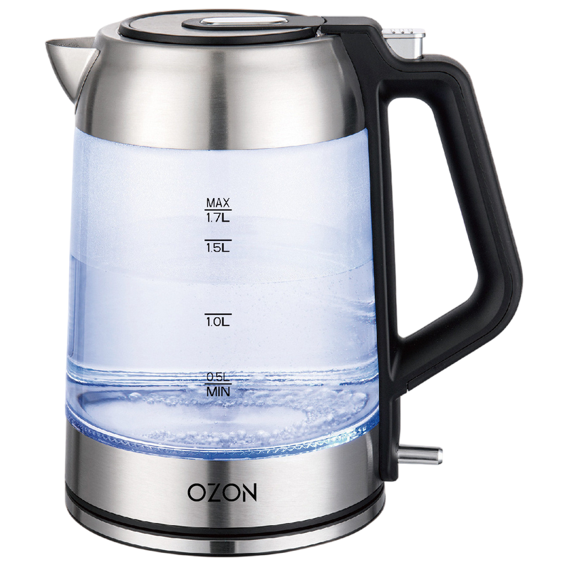 Kettle Ozon EKC-1705A-GS, Inox
