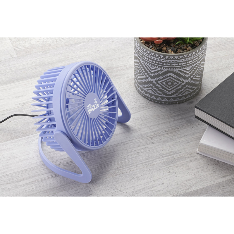 Fan Cellularline Desk Breeze, Violet