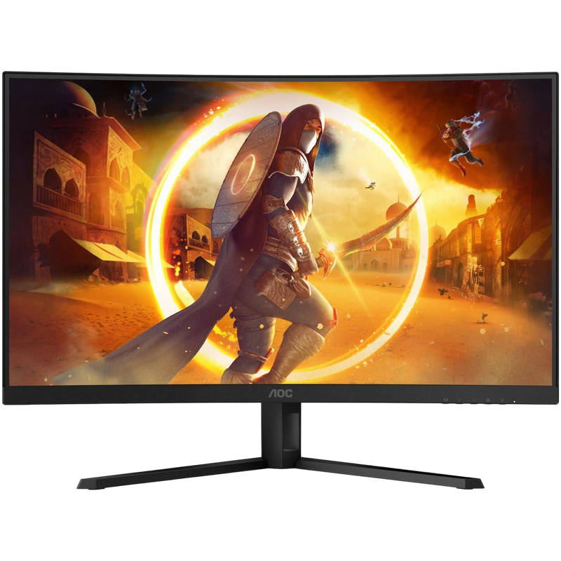 31.5" AOC CQ32G4VE, Black, VA, 2560x1440, 180Hz, AdaptiveSync, 0.5msMPRT, 300cd, HDR10, HDMI+DP
