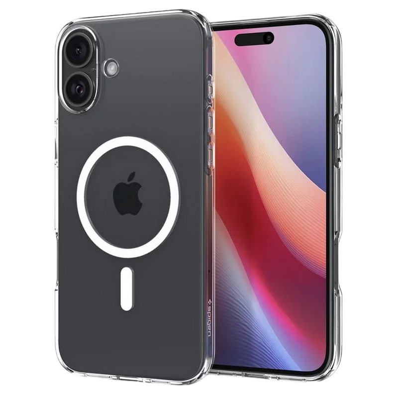 Spigen iPhone 16 Plus, Liquid Crystal Mag Magsafe, Clear