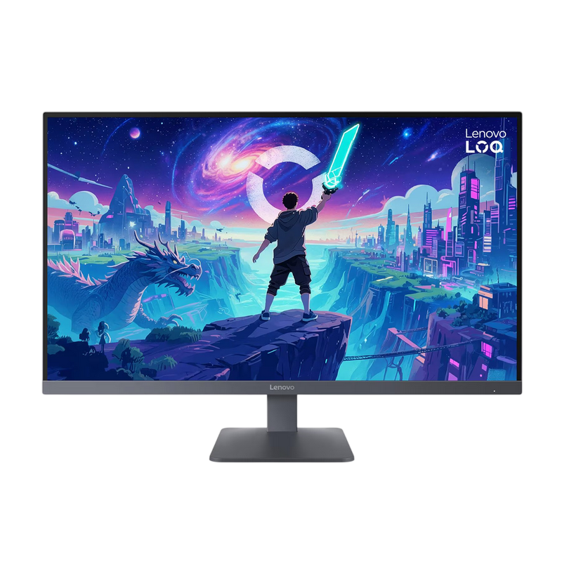 31.5" LENOVO LOQ 32Q-10, Black/Grey, VA, 2560x1440, 180Hz, AdaptiveSync, 0.5msMPRT, 300cd, HDR10, HDMI+DP