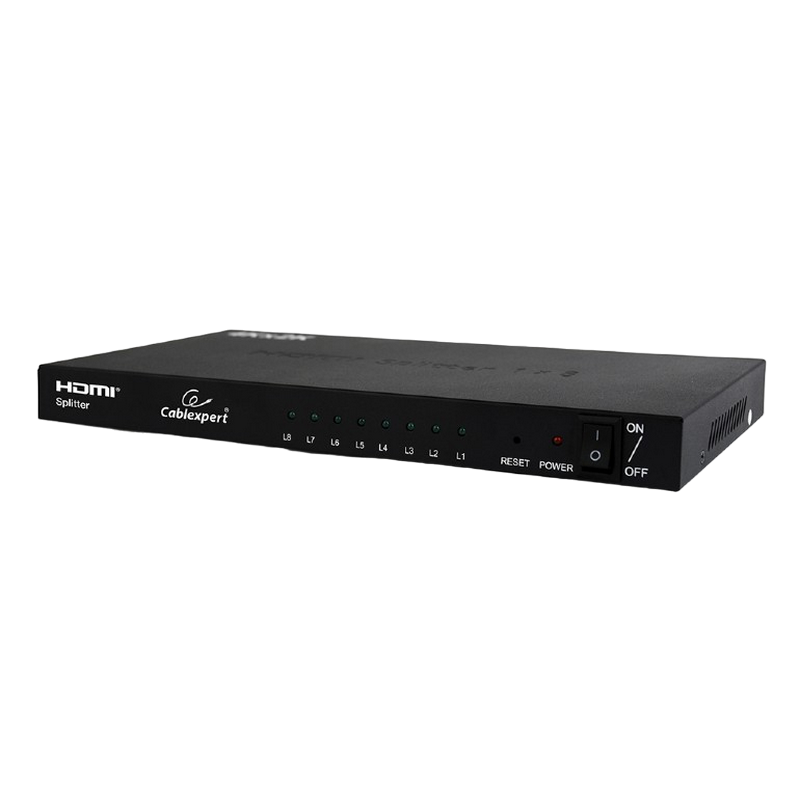 Splitter HDMI Cablexpert DSP-8PH4-03, 8 ports