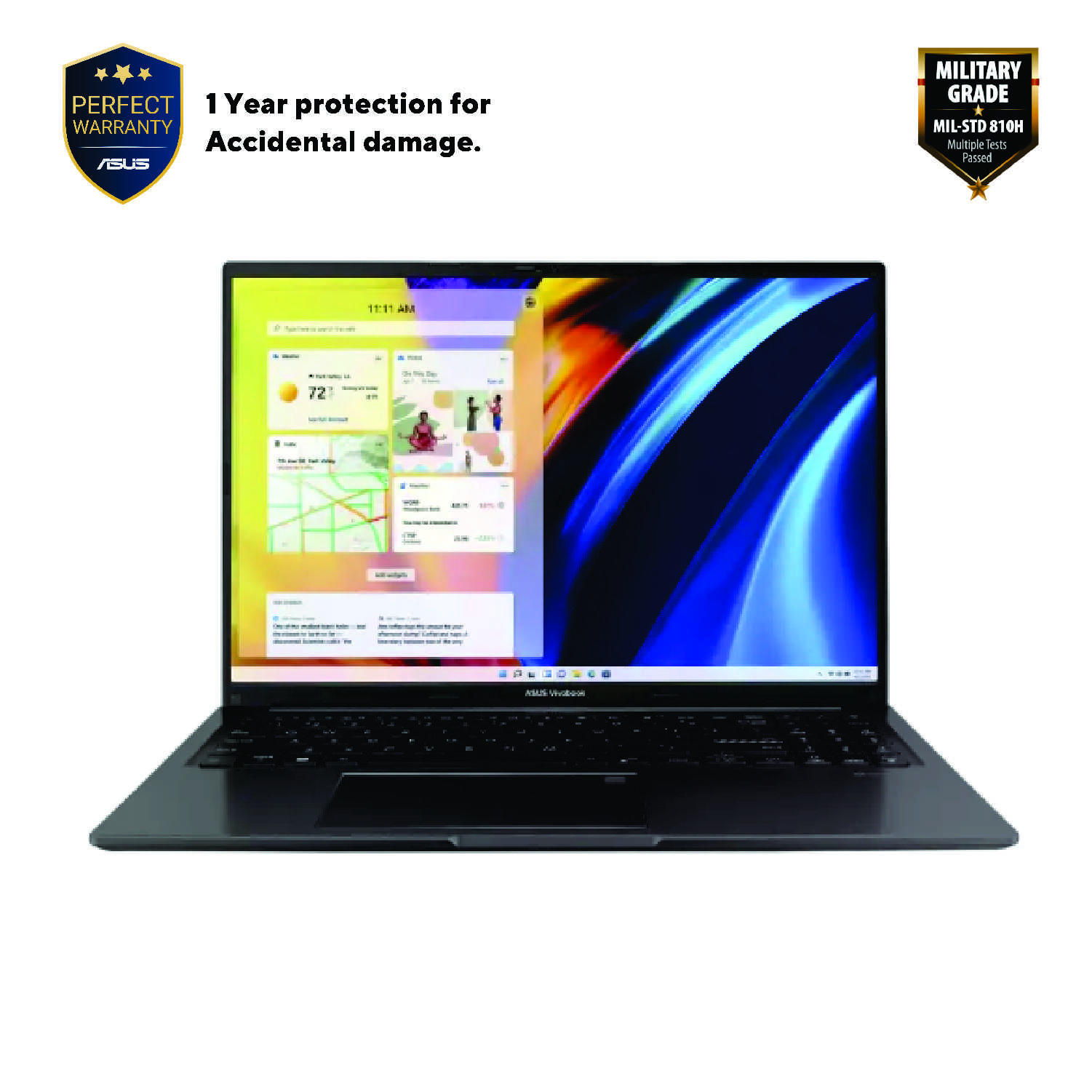 NB ASUS 16.0" Vivobook 16 X1605VAP Black (Core 7 150U 16Gb 512Gb)