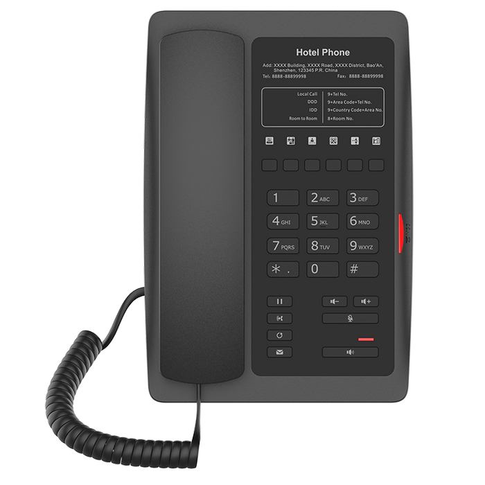 Fanvil H3, VoIP phone with SIP support