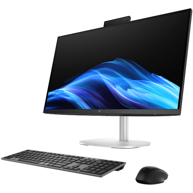 HP EliteStudio 8 AiO G1i 27 Silver (27" QHD IPS 300nit Intel Core Ultra 7 265 2.4-5.3GHz, 24GB, 512GB SSD, Wireless Rechergable KB&MS, FreeDOS)