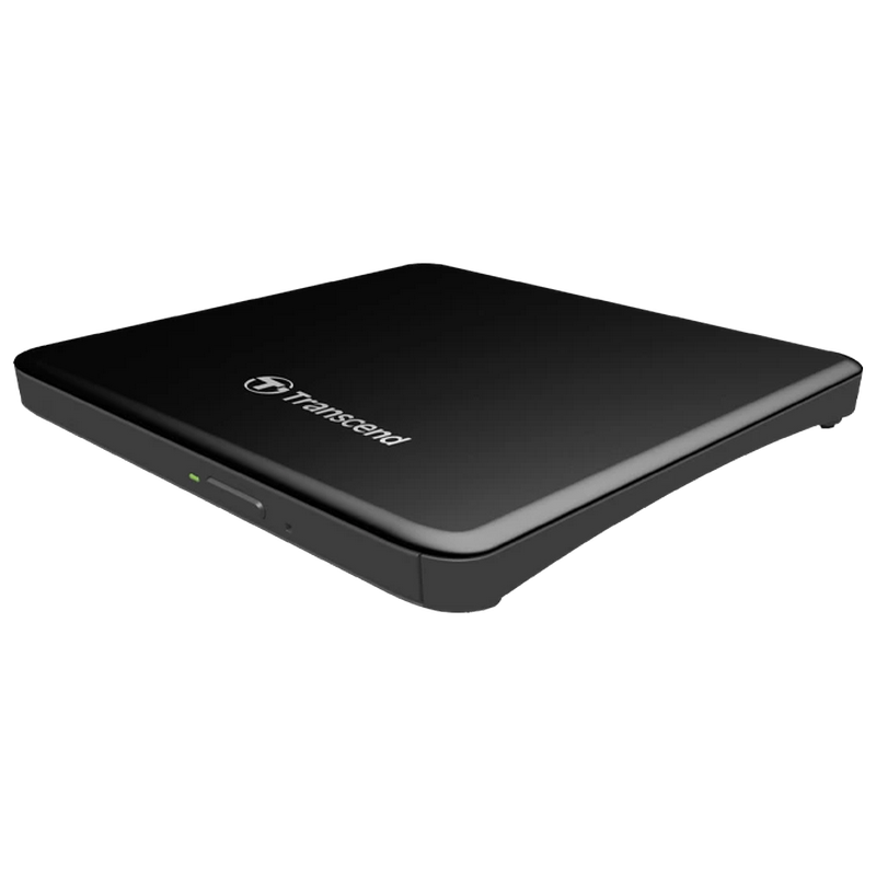 External Slim DVD-RW Drive Transcend "TS8XDVDS", Black, (USB2.0), Retail