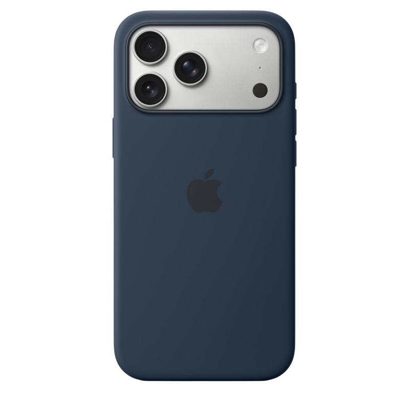 iPhone 17 Pro Max Silicone Case with MagSafe -Midnight,ModelA3560