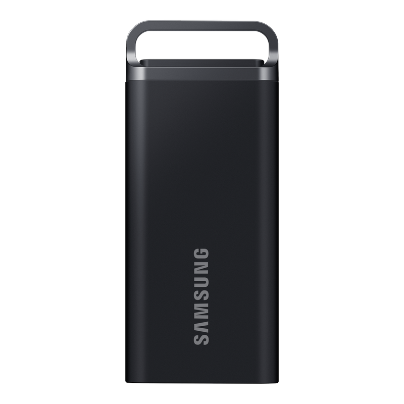 2.0TB Samsung Portable SSD T5 EVO Black, USB-C 3.0 (95x40x17mm, 102g, R/W:460/460MB/s)
