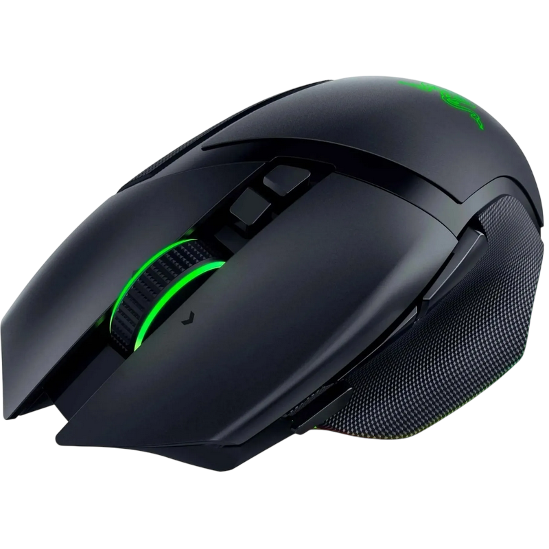 Gaming Wireless Mouse Razer Basilisk V3 Pro, 30к dpi,11 buttons, 70G, 750IPS , Opt.SW, 112g, On-Board Memory, HyperScroll, RGB, 2.4Ghz+BT, Black