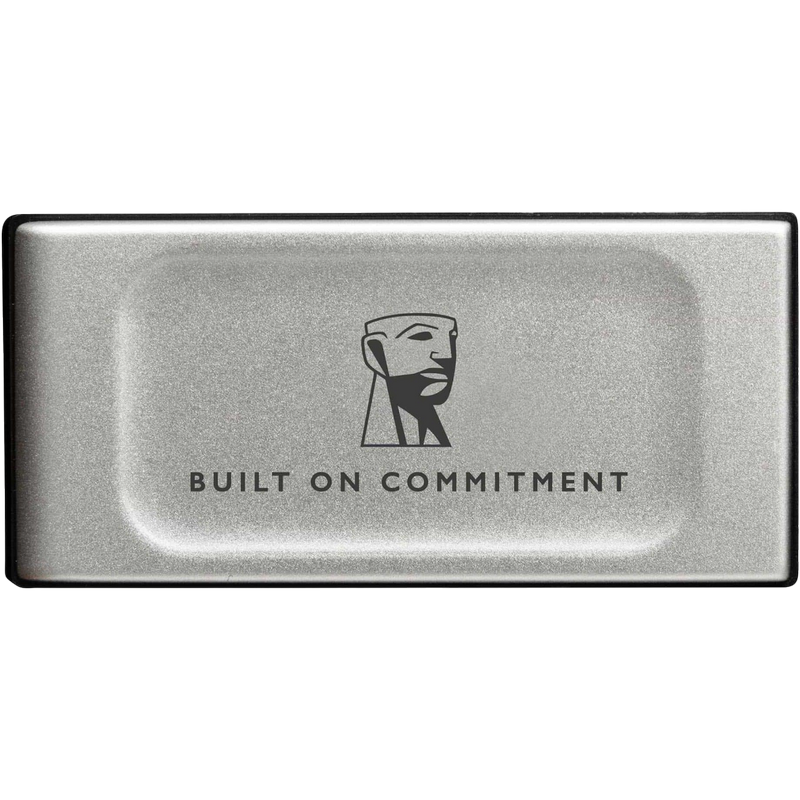 1.0TB Kingston External Portable SSD XS2000 BoC Silver, USB-C 3.2 Gen 2x2 (69.5x32.6x13.5mm, 28.9g, R/W:2K/2K MB/s)