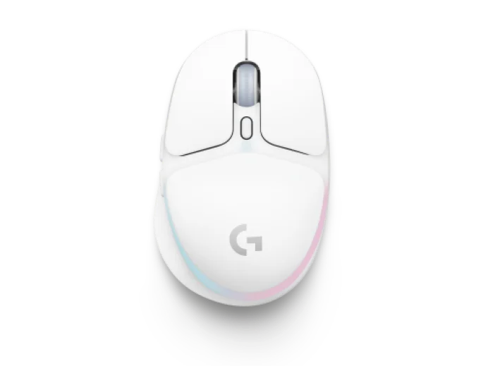 Gaming Wireless Mouse Logitech G705, 8200 dpi, 6 buttons, 85g, 40h, Ergonomic, RGB, 2.4Ghz, White