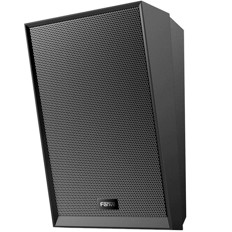 Fanvil A212 Black Wall-Mounted IP Audio Terminal, Mic, 105dB (1m), 15W PoE+