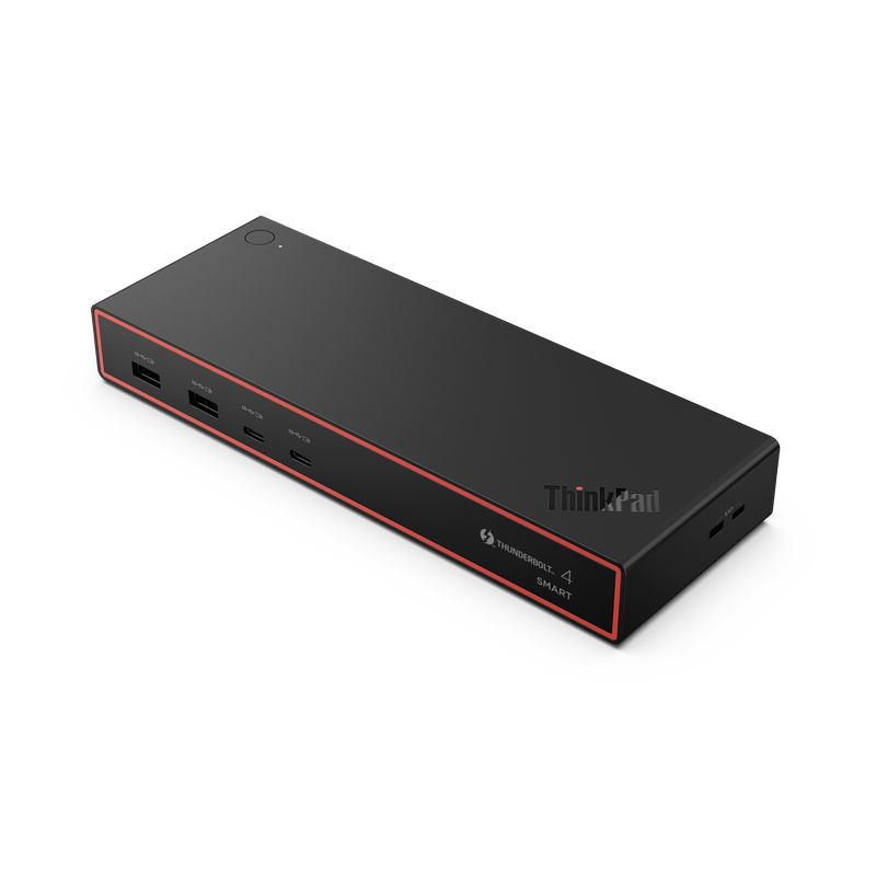 Lenovo ThinkPad TB 4 Smart Dock G2 7500, 1xTBT 4, 2xUSB-A 3.2 G2 (12W), 2xUSB-C 3.2 G2 (15W), 2xDP 1.4, 1xRJ45(2.5Gb), 1xHDMI 2.1, Output Power 100W