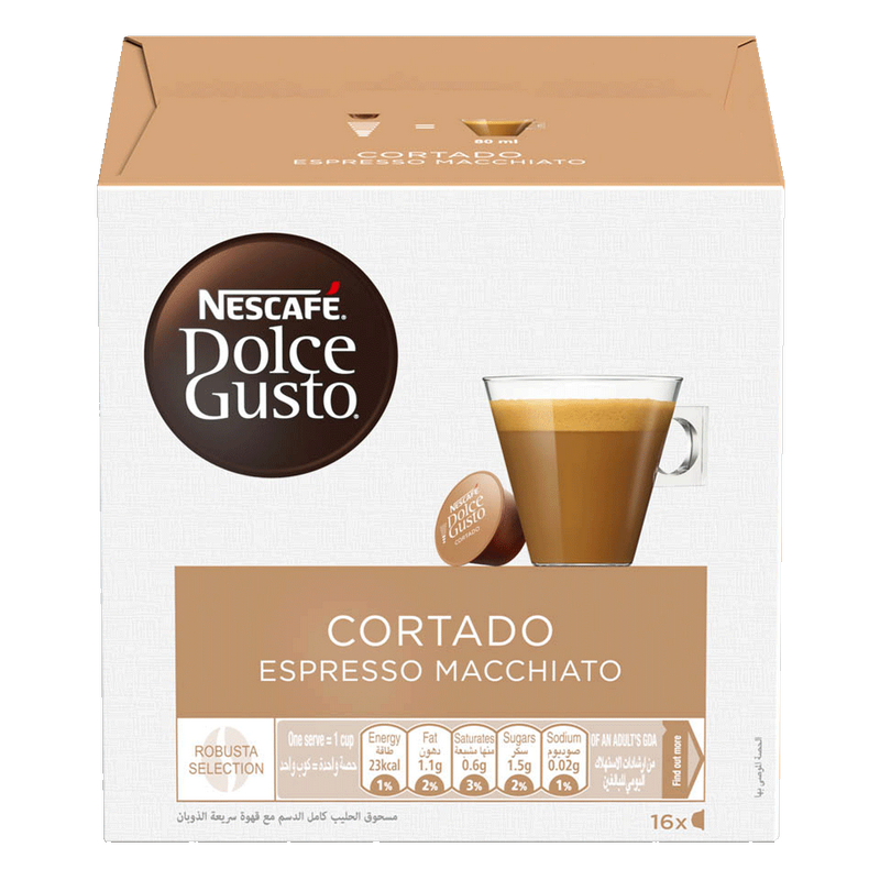 Cafea Nescafe Dolce Gusto Cortado 100.8g (16cap)