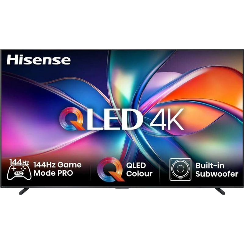 98" LED SMART TV Hisense 98E7Q, QLED, 4K UHD, VIDAA OS, Black