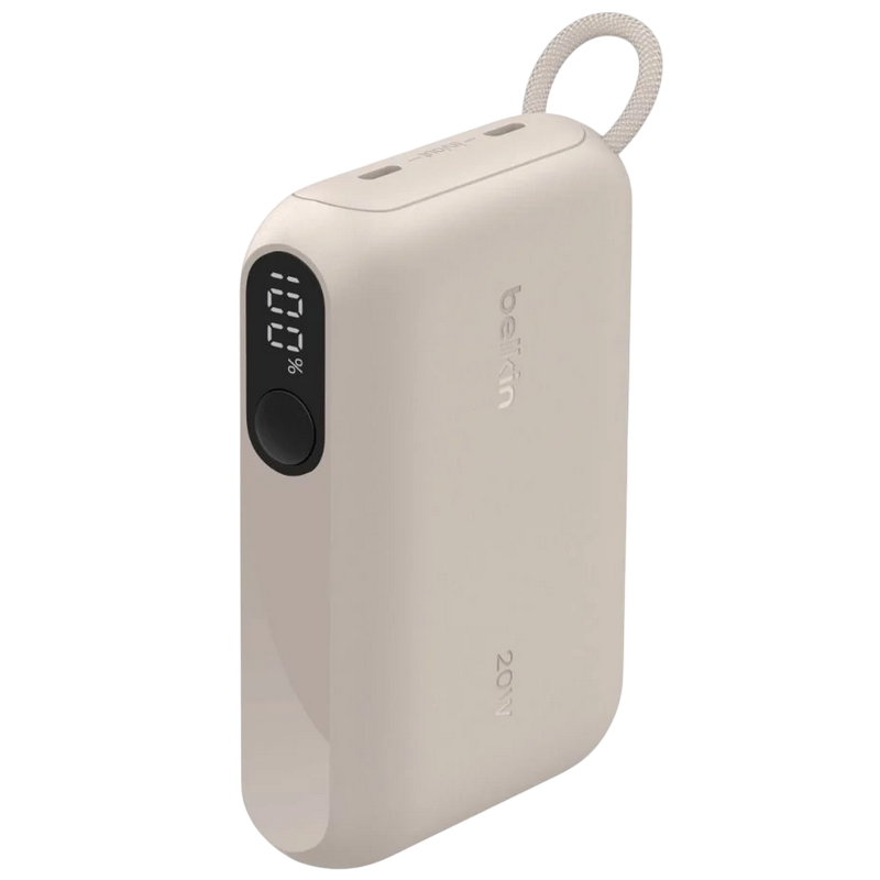 Power Bank 10000mAh Belkin Boostcharge with Display 20W, Sand