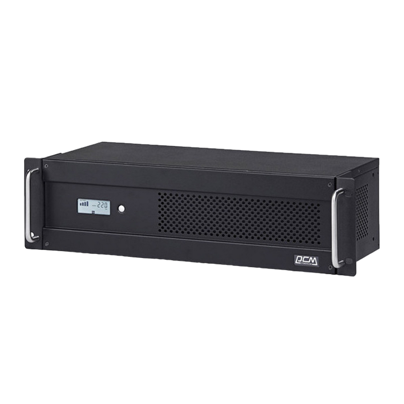 UPS PowerCom INF-1500AP RM 1500VA/1050W, Rack mount, 24Vdc,15A max charge curr., External Battery Only, 2*Schuko+4*IEC Sockets