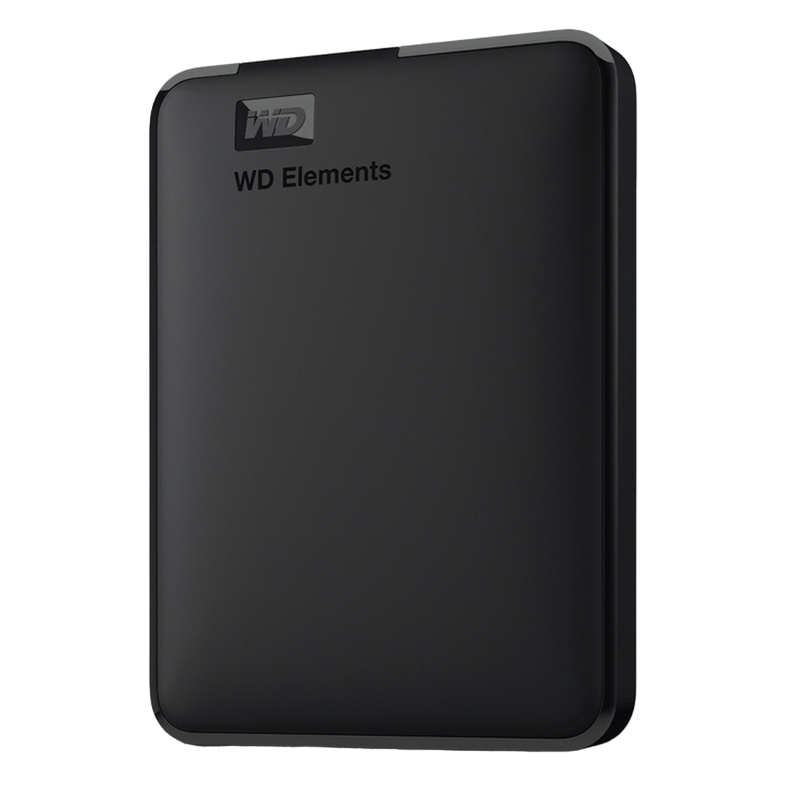 4.0TB (USB3.0) 2.5" WD Elements Portable External Hard Drive (WDBU6Y0040BBK)", Black