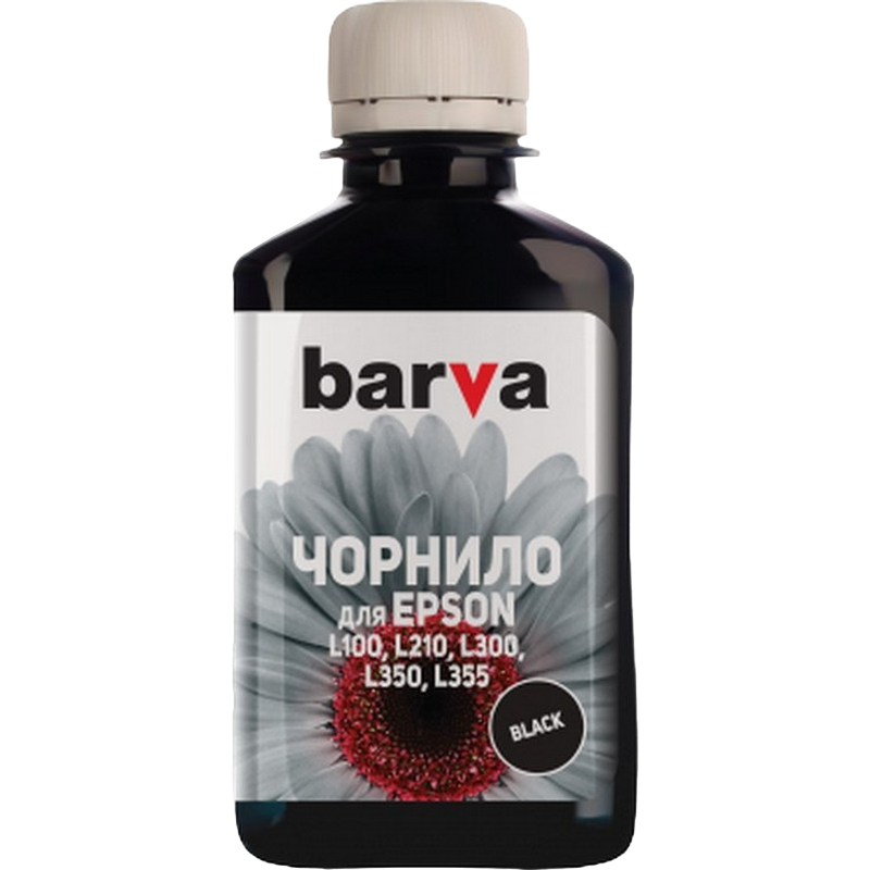 Ink Barva for Epson L800/810/850/1800 (T6731) black 180 gr compatible