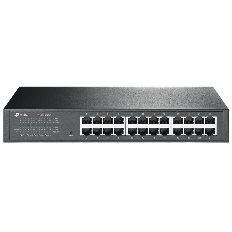24-Port Gigabit Easy Smart Switch TP-LINK "TL-SG1024DE" metal case