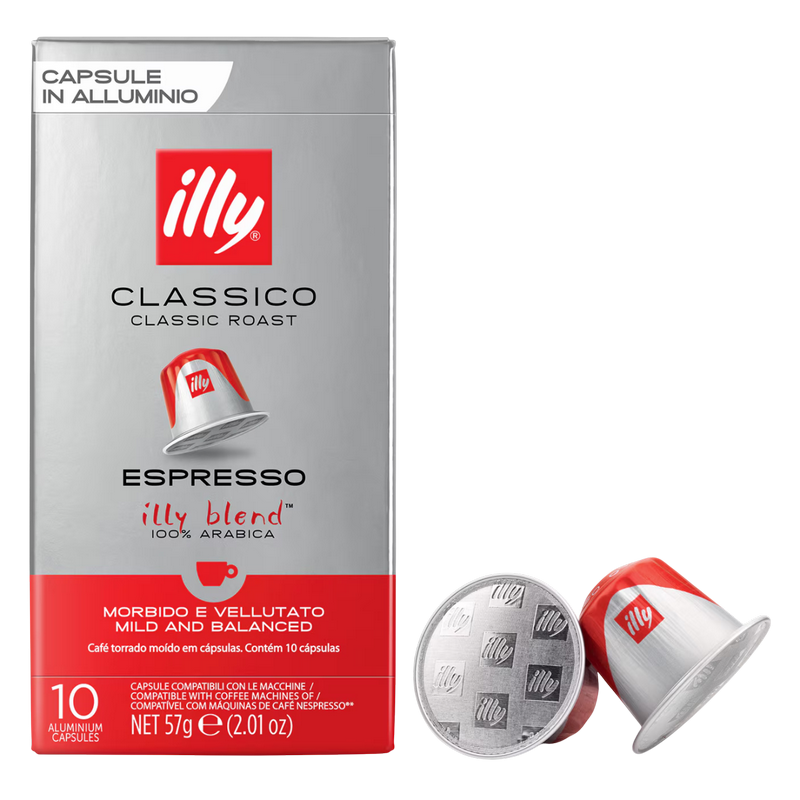 Coffee illy Espresso CLASSICO (10 capsule compatibile), 8908