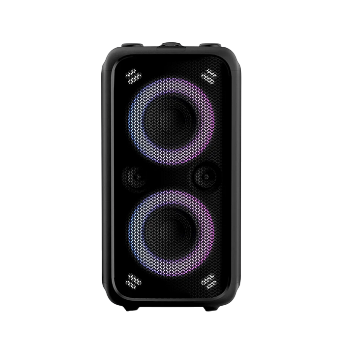 Portable Audio System F&D PA200, 80W, 11.1V/8000mAh, IPX4, TWS, Bluetooth/USB/AUX, 1*Wireless mic