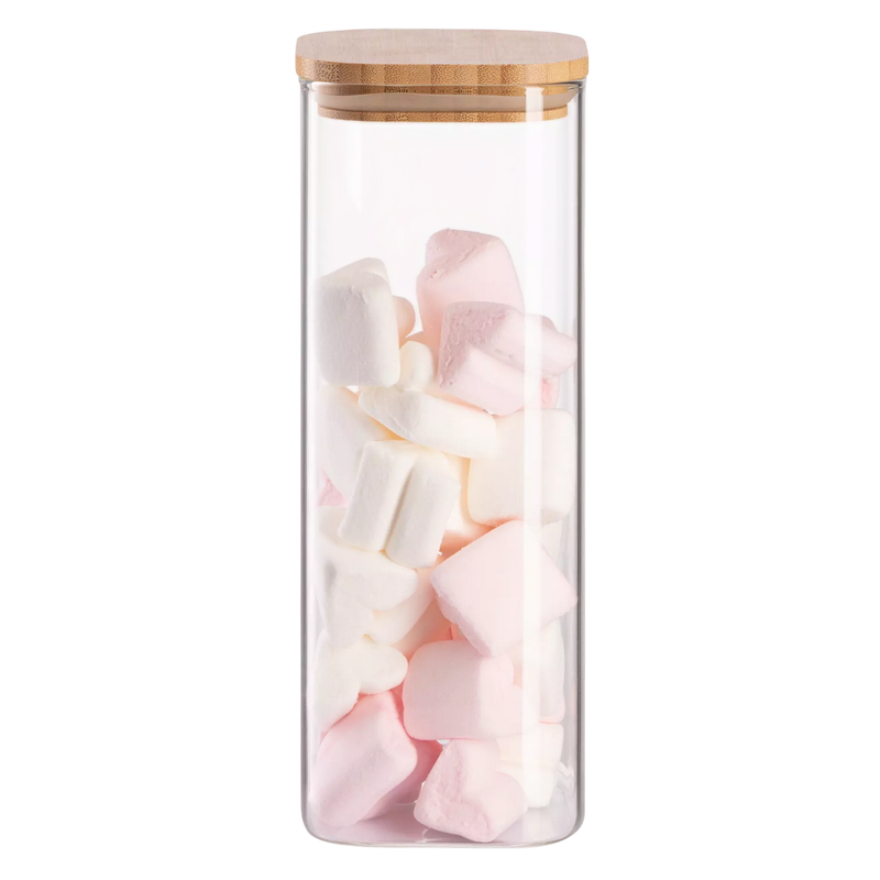 Ardesto AR1310BLS Coffee Tin 1000 ml, sticla, bambus