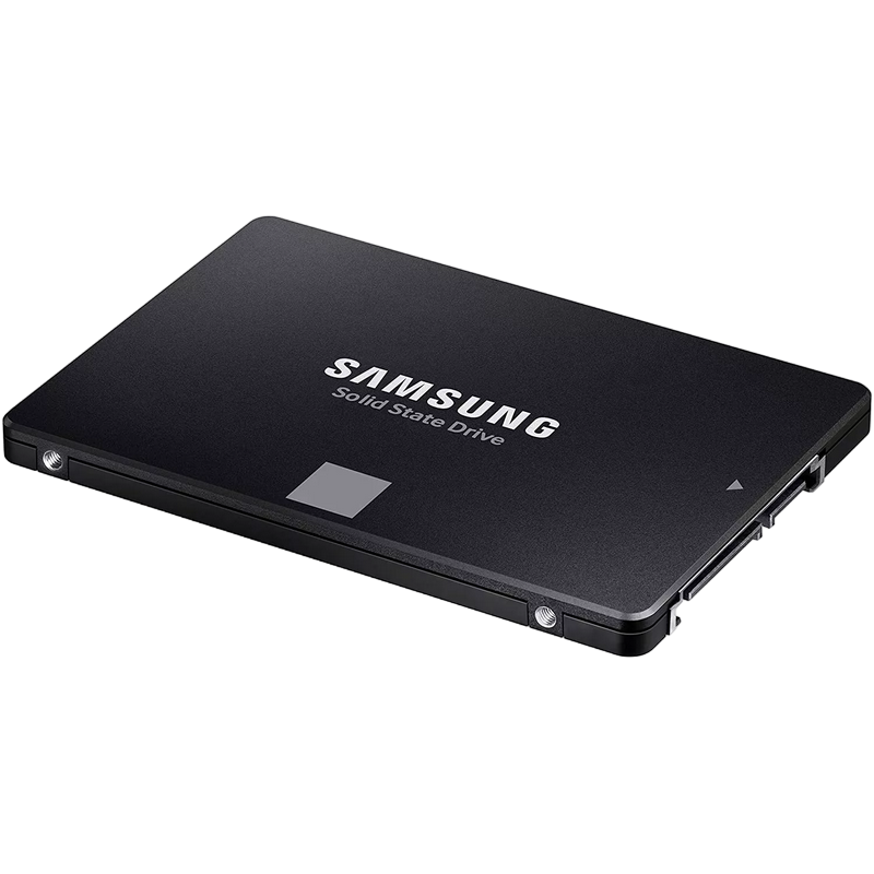2.5" SATA SSD 2.0TB Samsung 870 EVO "MZ-77E2T0B" [R/W:560/530MB/s, 98K IOPS, MGX, V-NAND 3bit MLC]