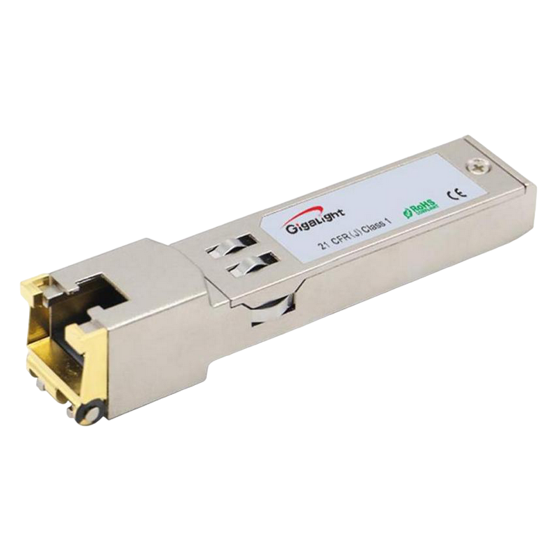 SFP 10/100/1000Mbps to Copper RJ-45, Copper Transceiver, (Cisco Compatible)