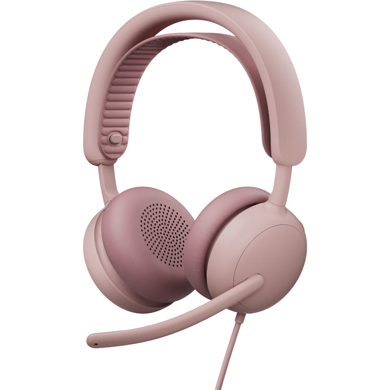 Headset Logitech Zone Wired 2 - ROSE - USB - N/A - EMEA28i-935 - UC, EU