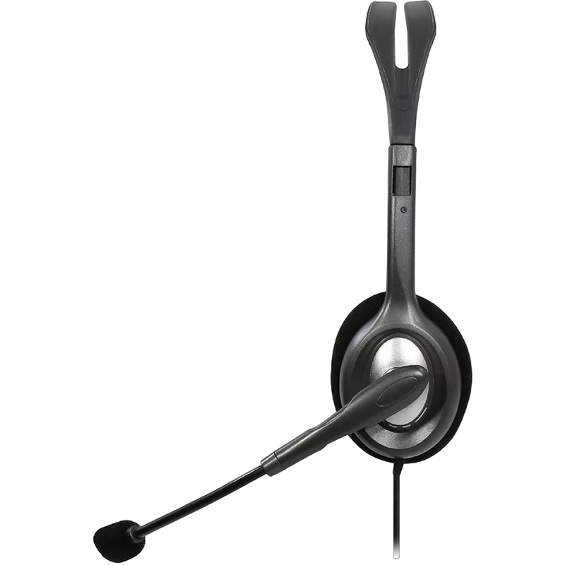 Headset Logitech H111, Mic, Black, 1 x mini-jack 3.5mm
