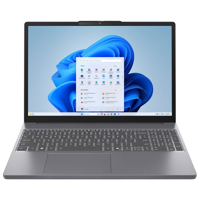 NB Lenovo 16.0" IdeaPad Slim 3 16ARP10 Grey (Ryzen 5 150 16Gb 512Gb)