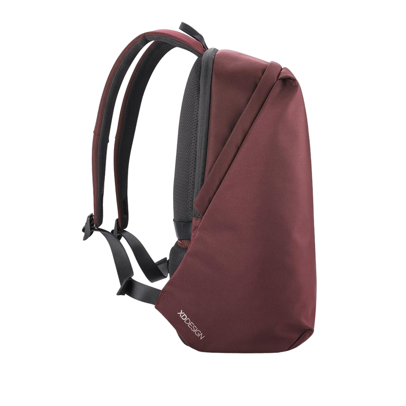 Backpack Bobby Soft, anti-theft, P705.794 for Laptop 15.6" & City Bags, Red